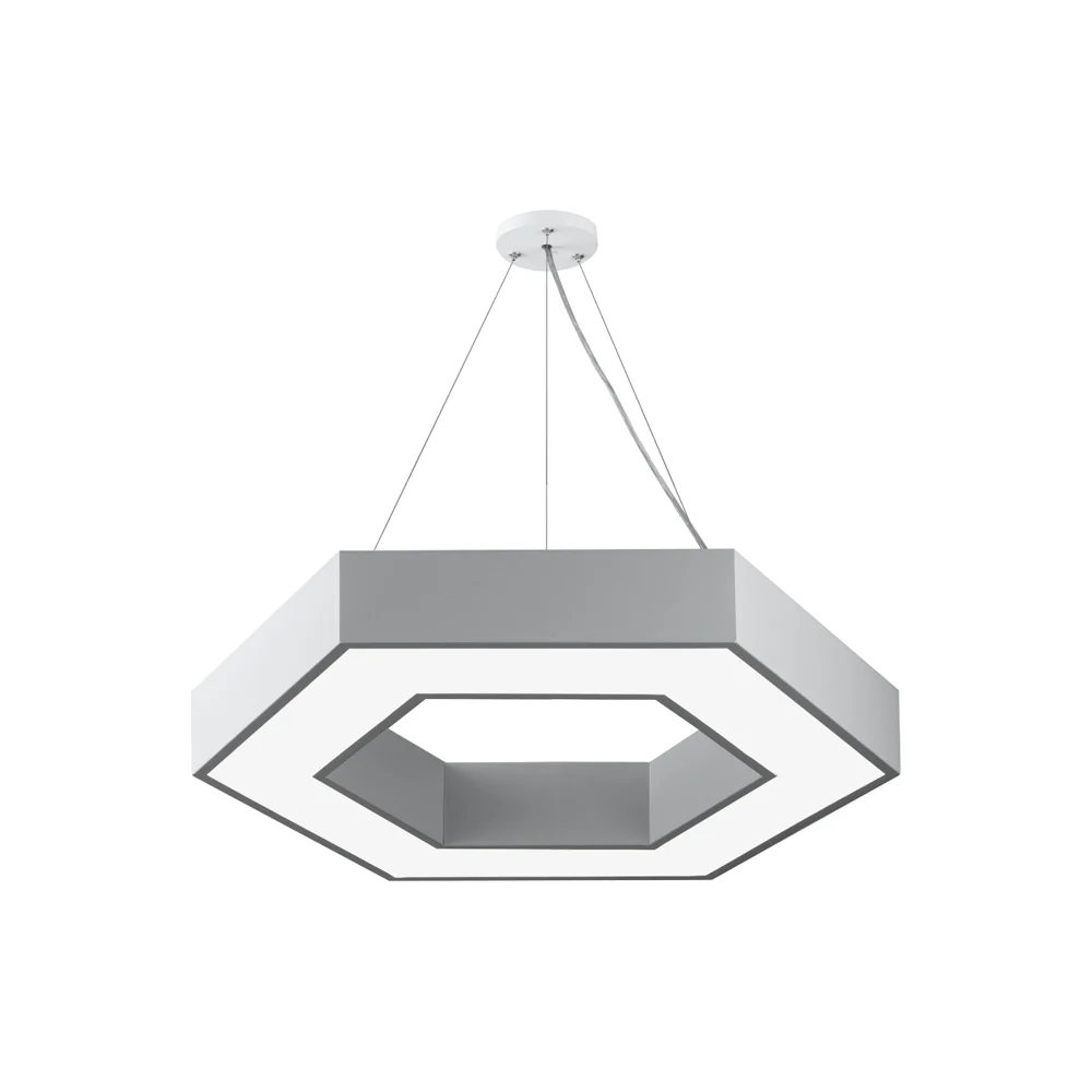 Светильник LED ЭРА Geometria Hexagon SPO124W40K051
