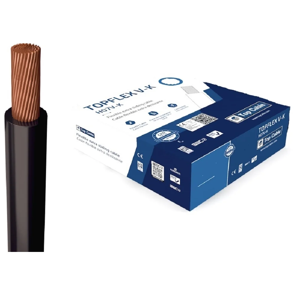 Монтажный гибкий провод Top cable TOPFLEX V-K H07V-K