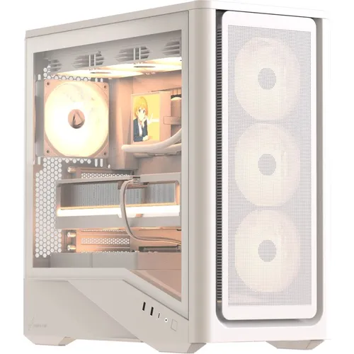 Корпус E-ATX Formula Air Power G9 Duo PA, Midi-Tower, без БП, белый [air power g9 duo pa white]