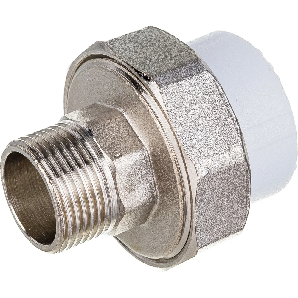 Комбинированная муфта VALFEX PP-R белая, разъем 32х3/4 дюйма НР 10156220 127-0226