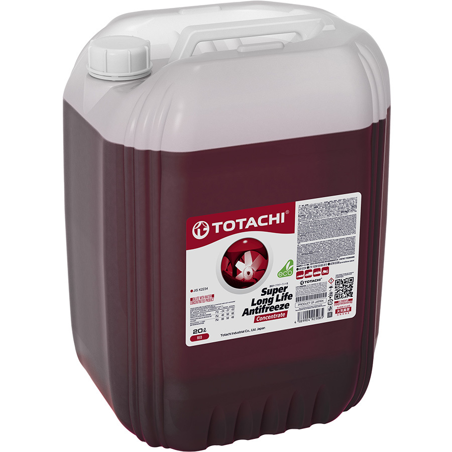 Антифриз Totachi Super Long Life Antifreeze красный 20л