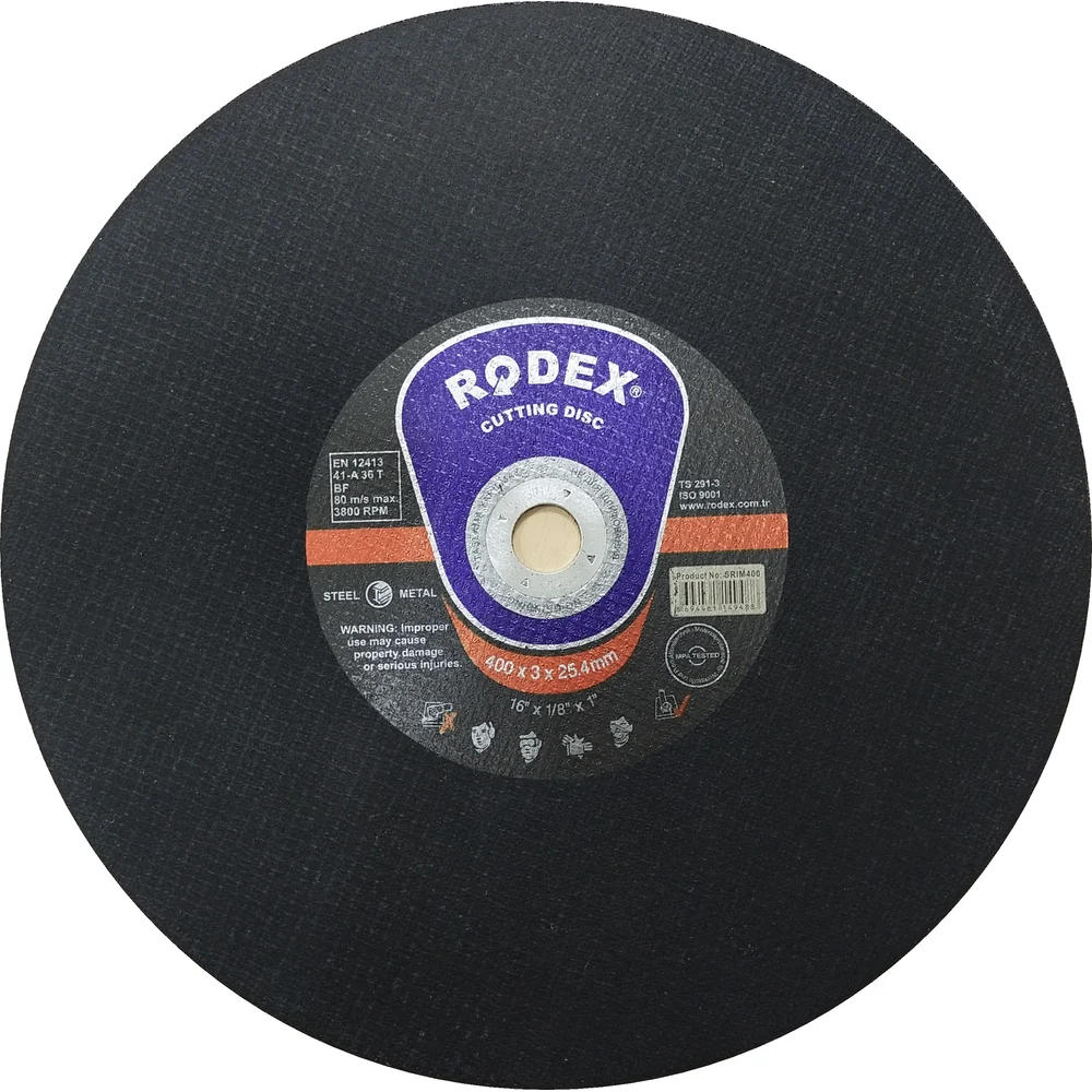 Диск отрезной по металлу RODEX 400X3X25.4