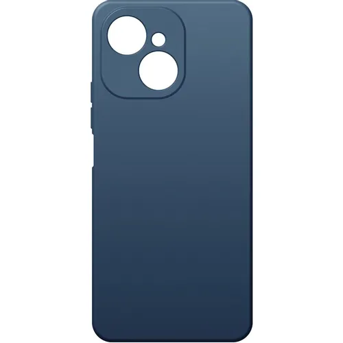 Чехол (клип-кейс) BORASCO Silicone Case, для Tecno Spark 40C, синий [75453]