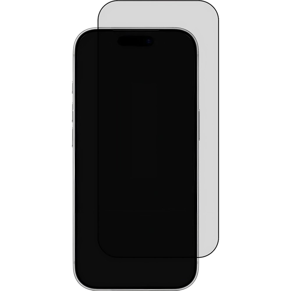 Защитное стекло uBear Extreme Nano Shield для iPhone 18 Pro Max чёрная рамка
