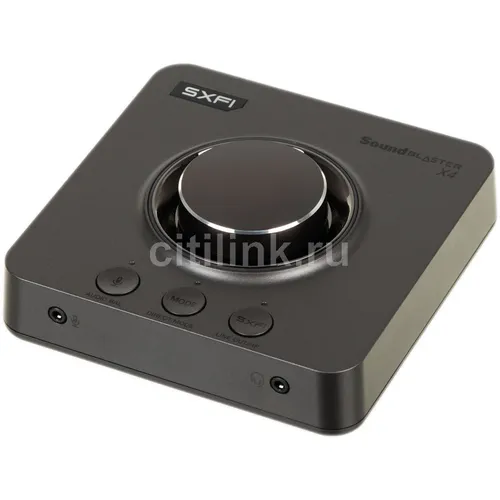 Звуковая карта USB Creative Sound Blaster X4, 7.1, Ret [70sb181500000]
