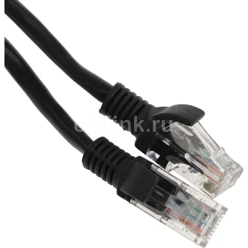 Патч-корд CABLEXPERT PP12-1.5M/BK