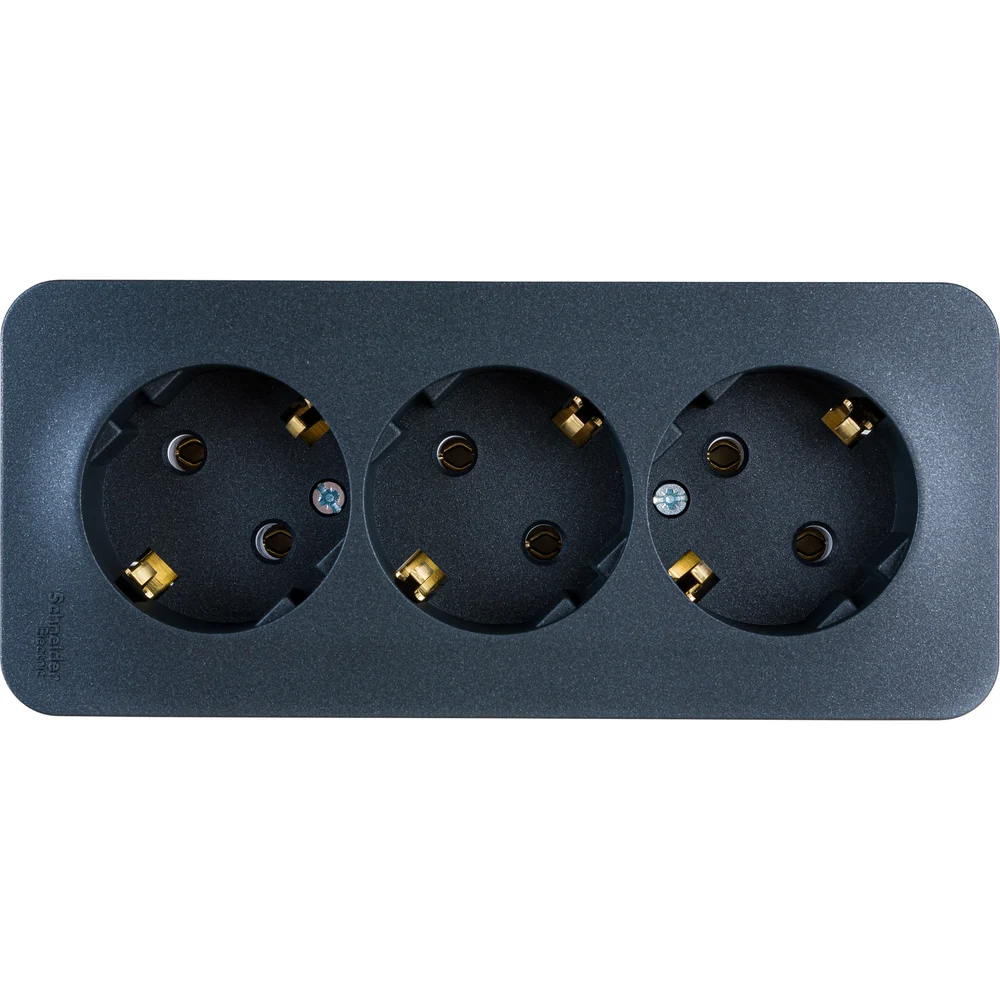 Трехместная розетка Systeme Electric BLANCA BLNRA010316