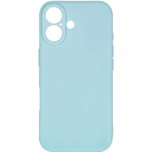 Чехол (клип-кейс) ZIBELINO TPU Matte, для Apple iPhone 16, голубой [ztmf-apl-16-lblu]