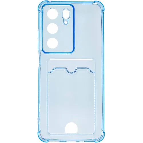 Чехол (клип-кейс) ZIBELINO Silicone Card Holder, для Realme C75, голубой [zsch-rlm-c75-cam-lblu]