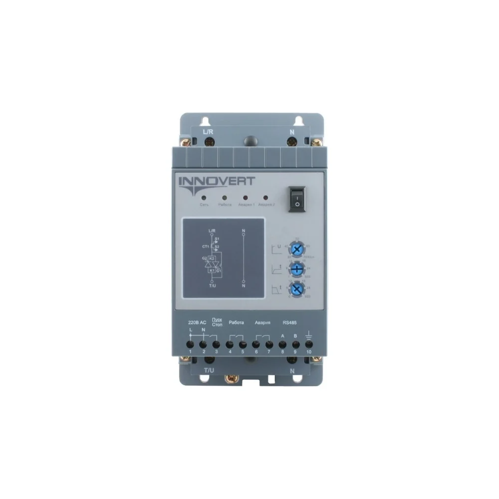 Устройство плавного пуска с кнопкой INNOVERT ac RS-485