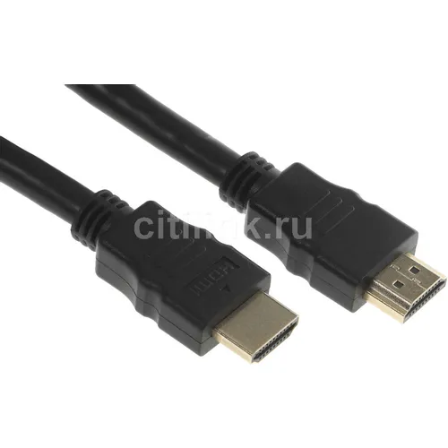 Кабель видео HDMI (m) - HDMI (m), ver 2.0, 5м, черный