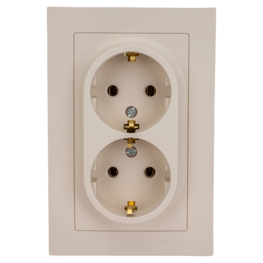2-местная розетка Systeme Electric Atlasdesign ATN001224