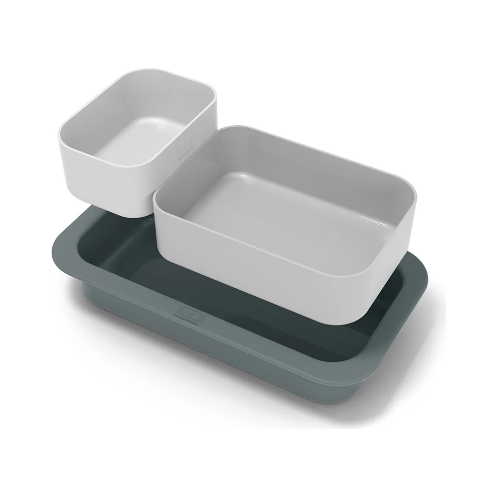 Силиконовые формы для ланч-боксов Monbento MB Silicase серые 26230030
