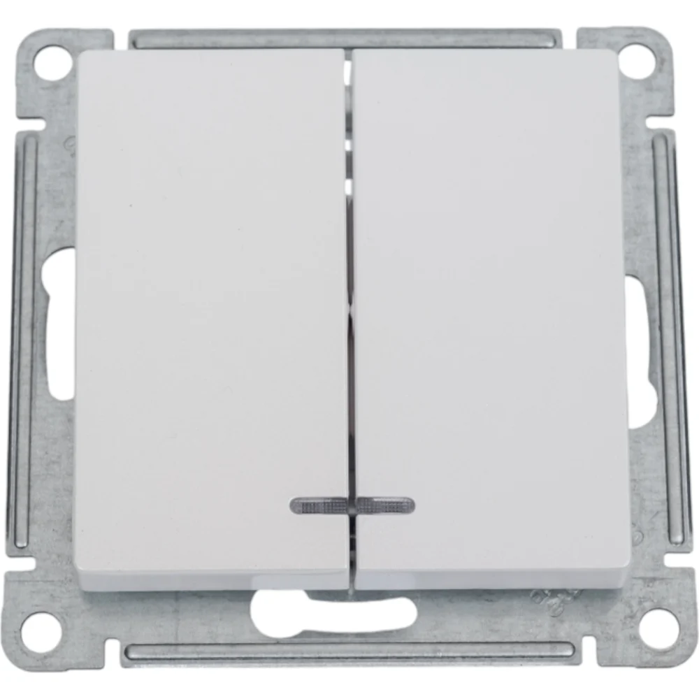 Механизм выключателя 2-клавишный Systeme Electric Schneider Electric ATLAS DESIGN ATN000453