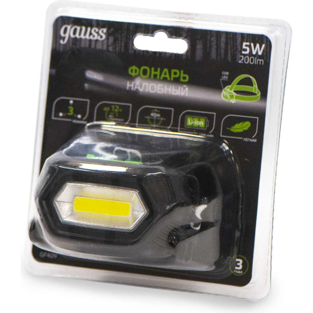 Фонарь Gauss GFL409