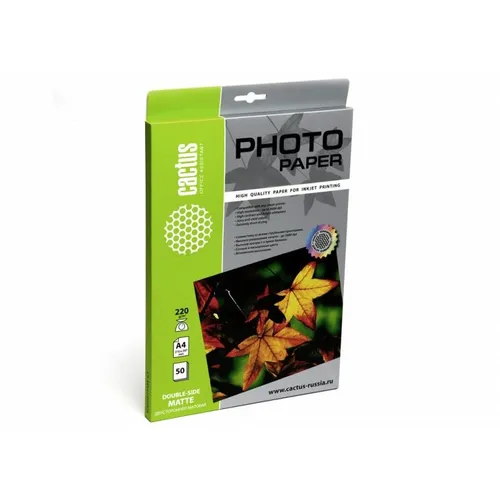 Фотобумага для струйной печати Cactus CS-MA422050DS