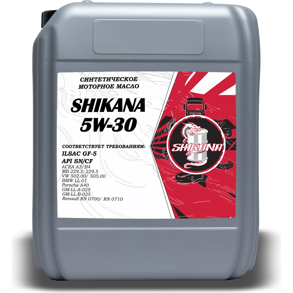 Синтетическое масло SHIKANA se sae 5W30