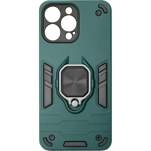 Чехол (клип-кейс) BORASCO Anti-Shock case, для Apple iPhone 16 Pro Max, противоударный, зеленый опал [74529]