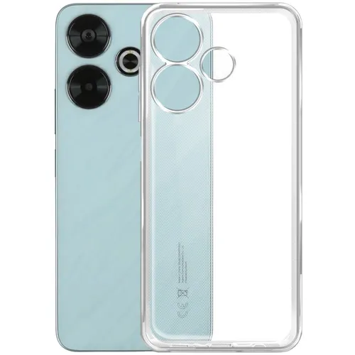 Чехол (клип-кейс) BORASCO Silicone Case, для Xiaomi Poco M6 4G, прозрачный [73628]