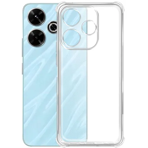 Чехол (клип-кейс) BORASCO Bumper Case, для Xiaomi Poco M6 4G, противоударный, прозрачный [73625]