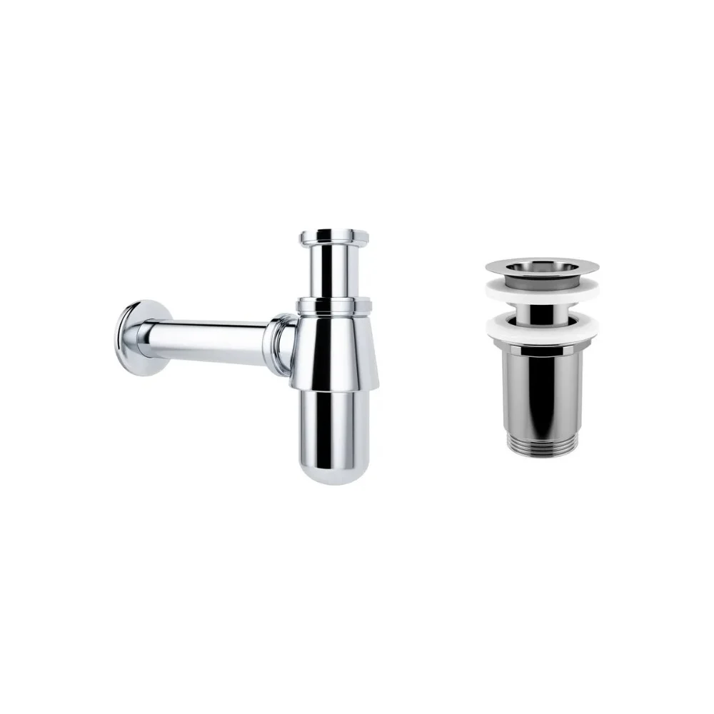 Сифон для раковины с выпуском Wellsee Drainage System 182103004