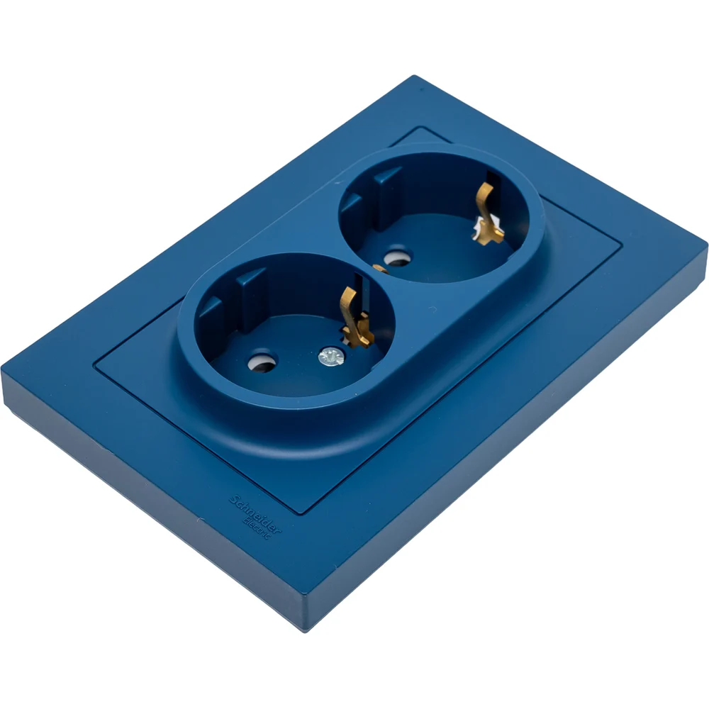 2-местная розетка Systeme Electric Atlasdesign ATN001126