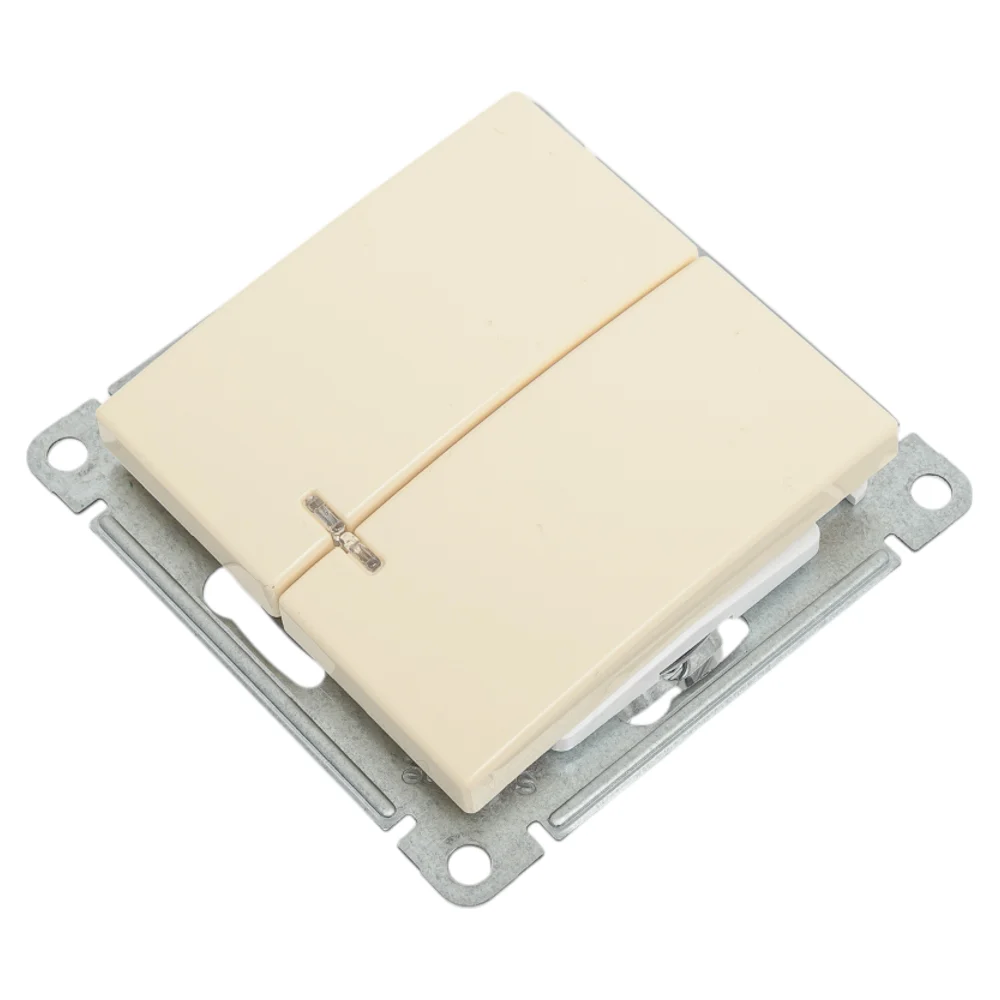 Механизм 2-клавишного выключателя с подсветкой Systeme Electric VS510-251-2-86