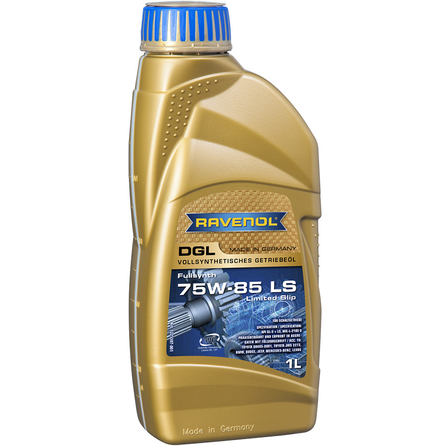 Трансмиссионное масло Ravenol DGL 75W-85