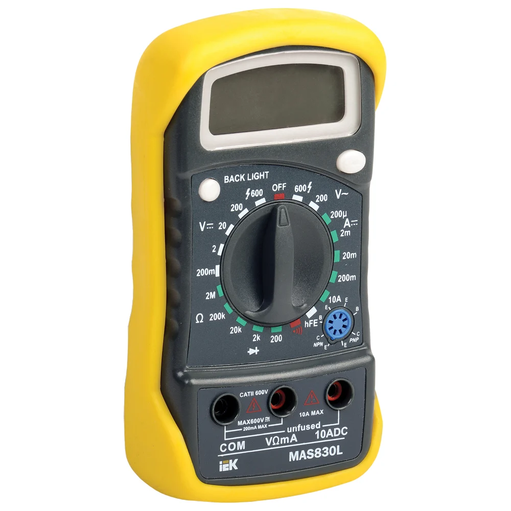 Цифровой мультиметр IEK Master MAS830L