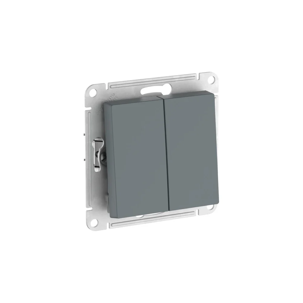 2-клавишный выключатель Systeme Electric ATLASDESIGN ATN000751S