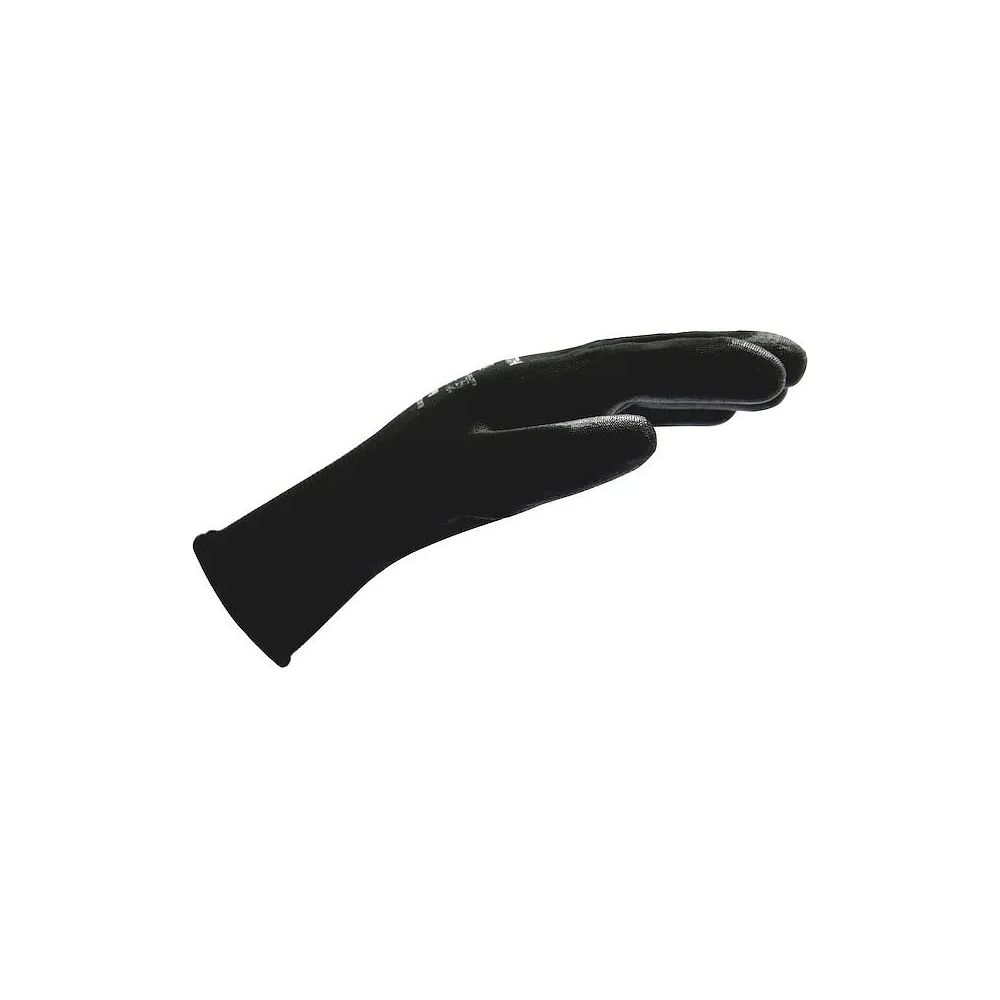 Перчатки защитные из полиэстера с полиуретаном MTE Black PU, черные, р.10 2899402410