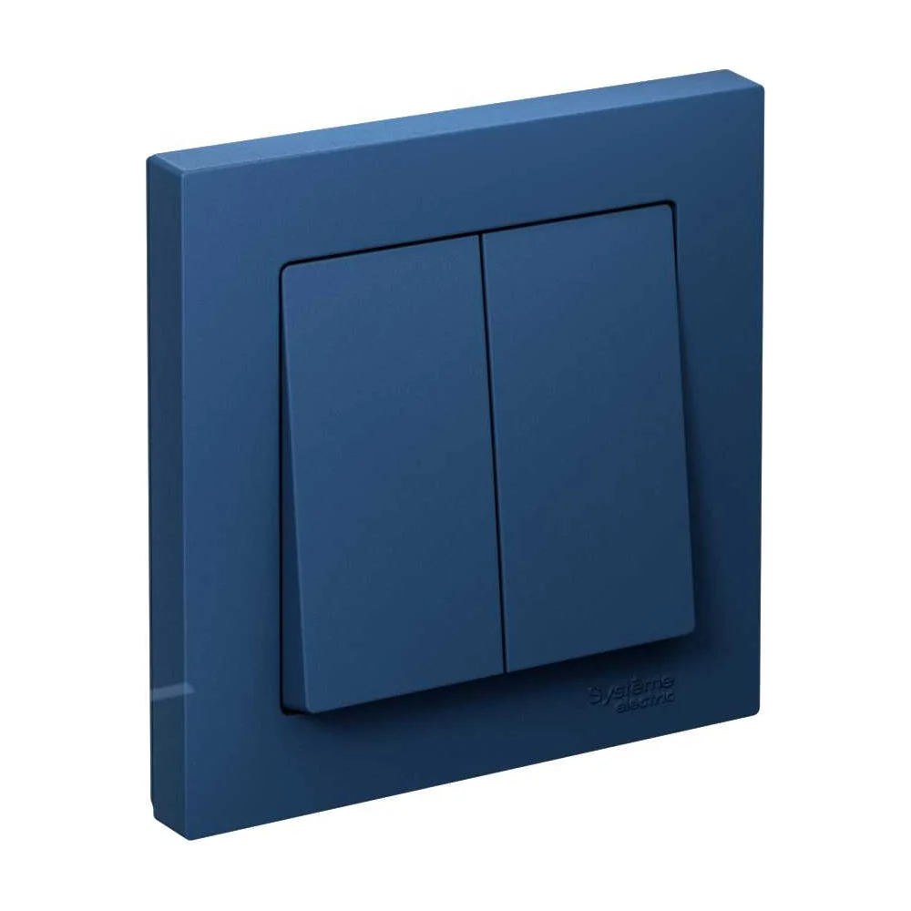 2-клавишный выключатель Systeme Electric Atlasdesign ATN001152