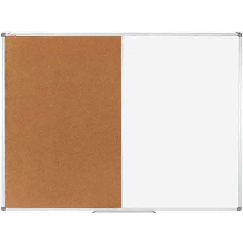 Комбинированная пробковая магнитно-маркерная доска BRAUBERG 90X120