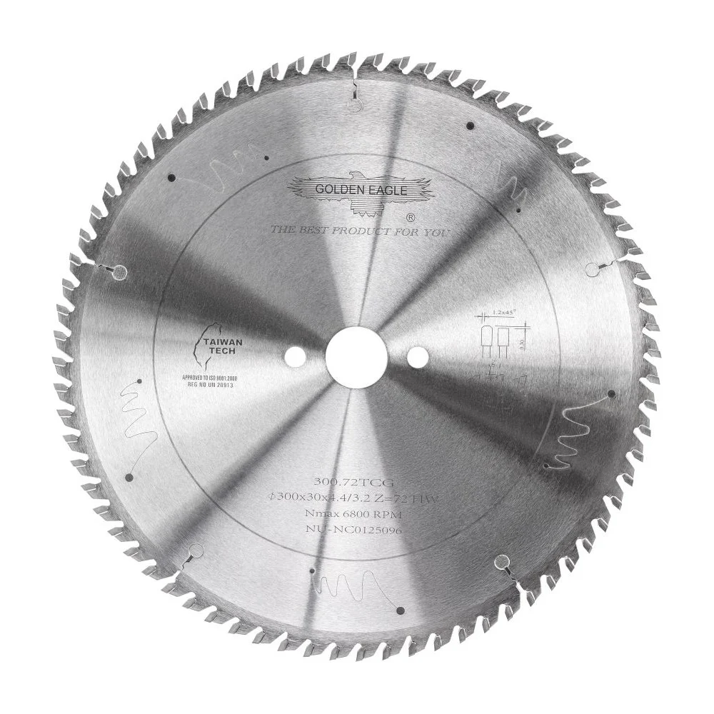 Диск пильный HW основной 300x30x4.4/3.2 мм Z72 TR-F Golden EAGLE 300X30X4.4/3.2