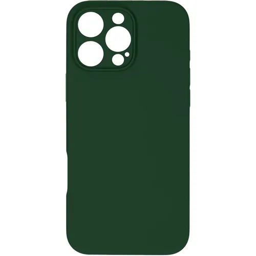 Чехол (клип-кейс) ZIBELINO Hard Case, для Apple iPhone 16 Pro Max, темно-зеленый [zhc-apl-16-pro-max-ms-cam-dgrn]