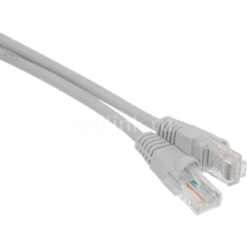 Патч-корд BURO UTP-5E-1M-G-LSZH