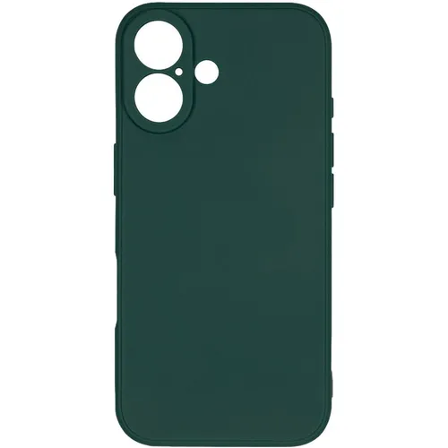 Чехол (клип-кейс) ZIBELINO TPU Matte, для Apple iPhone 16, темно-зеленый [ztmf-apl-16-dgrn]