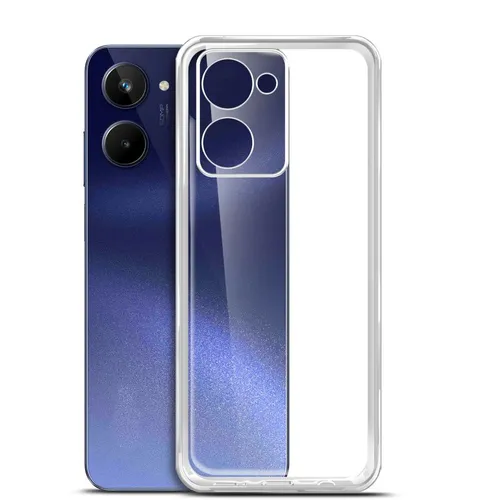 Чехол (клип-кейс) BORASCO Silicone Case, для Realme 10 4G, прозрачный [71180]