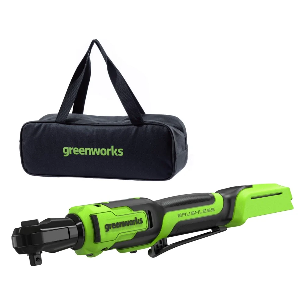 Гайковерт-трещотка аккумуляторный GreenWorks GD24RW