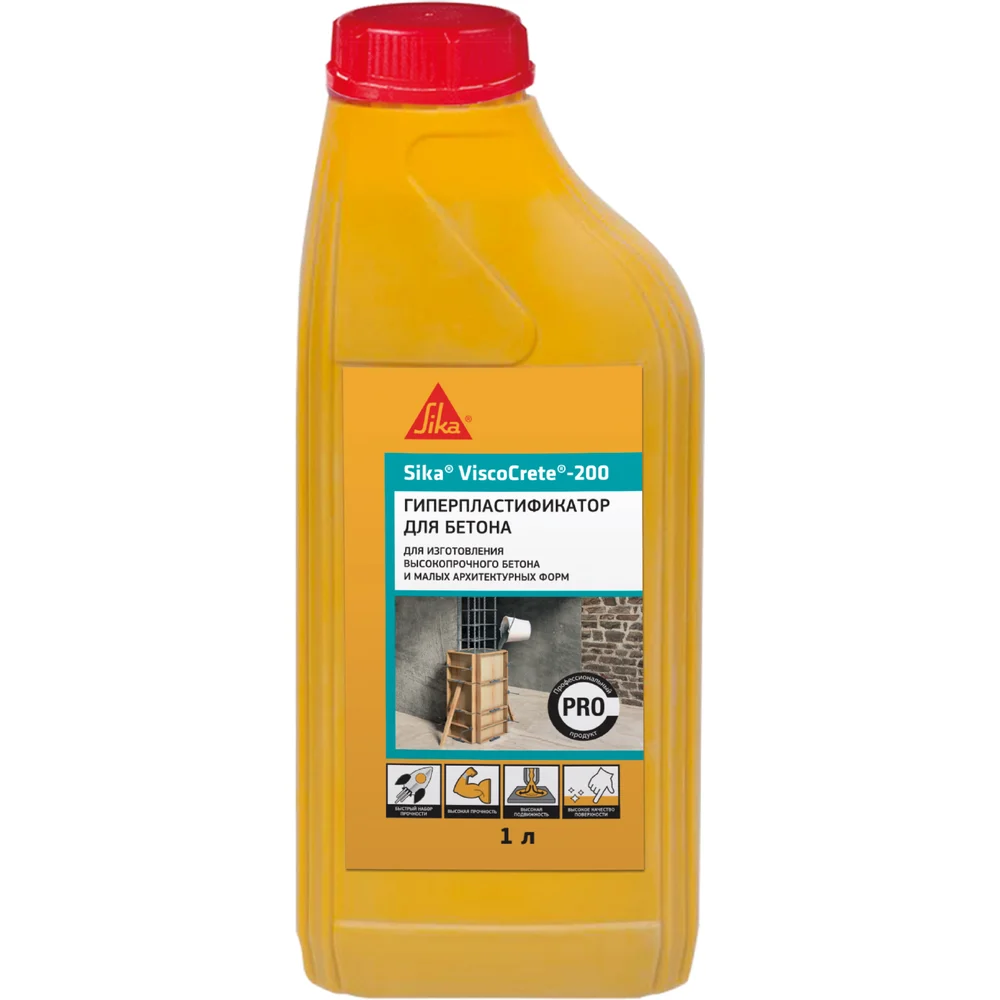 Гиперпластификатор для высокопрочного бетона SIKA VISCOCRETE-200