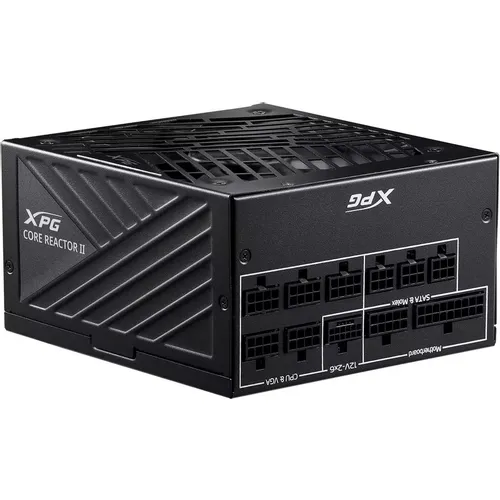 Блок питания XPG Core Reactor II 750G, 750Вт, 80 PLUS GOLD, 120мм, черный, retail [corereactorii750g-bkceu]