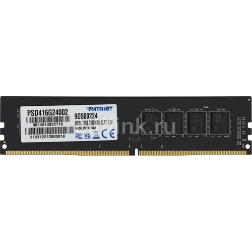 Оперативная память PATRIOT Signature PSD416G24002