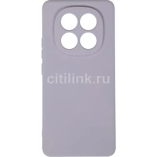 Чехол (клип-кейс) BORASCO Microfiber Case, для Xiaomi Redmi Note 14 Pro+ 5G, лавандовый [75073]