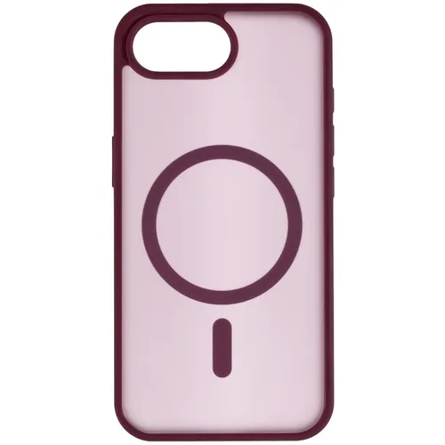 Чехол (клип-кейс) ZIBELINO Matte Shield, для Apple iPhone 16e, противоударный, бургунди [zms-apl-16e-msd-brg]