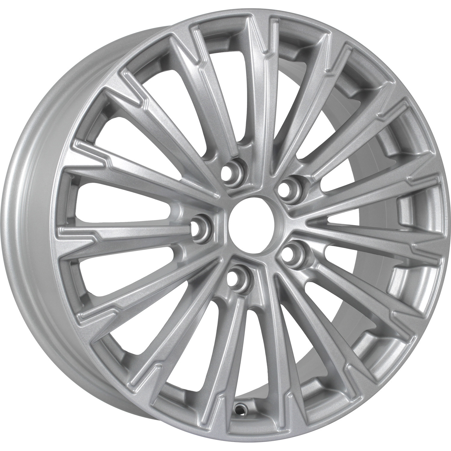 KD1610 6.5x16/4x100 D60.1 ET50 Light_Silver_Painted