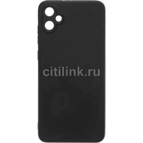 Чехол (клип-кейс) BORASCO Silicone Case, для Samsung Galaxy A05, черный [72616]