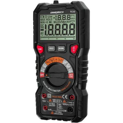 Мультиметр цифровой ERMENRICH Zing TC32