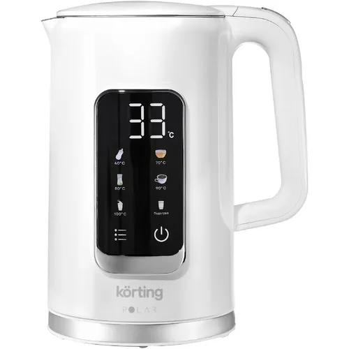 Чайник электрический Korting kwk 0905 polar, 1.7л, пластик