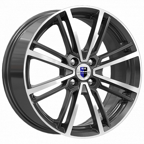 R17 5x114,3 7J ET48,5 67,1 K&K Эрфурт-оригинал (КС898) алмаз черный