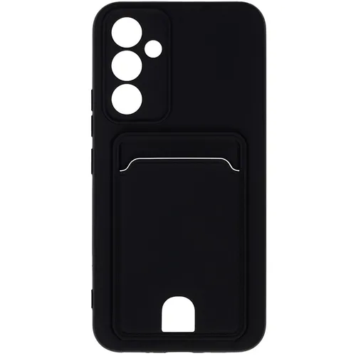 Чехол (клип-кейс) ZIBELINO Soft Matte Card Holder, для Samsung Galaxy A54, черный [zsch-sam-a54-cam-blk]